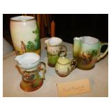 Royal Bayreuth Signed Fine Antique China lot of 5