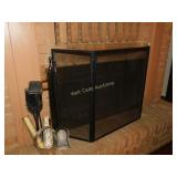 Fire Place Screen and Accessories Screen is