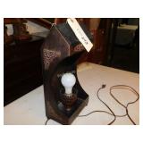 Metal Table Lamp approx. 18" Tall