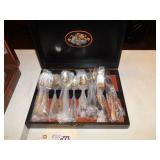 William Roberts 18-10 Flatware In Case