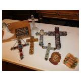 Cross and Angel Décor Mixed  lot
