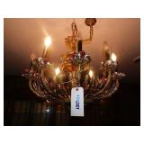 Chandelier Gold Antique If Won MUST Replace With
