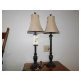 Table Lamps Set of 2 - 28" Tall