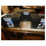 Portable File Boxes Lot of 3 Rubbermaid File