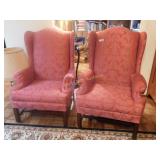 High Back Chairs Set of 2 - Beautifully