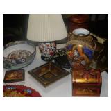 Home Décor Japanese Themed- Lamps, Figurines,