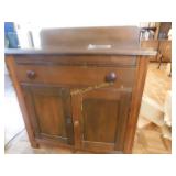 Antique Side Cabinet Approx. 34"x30"x16"