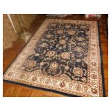 Area Rug Navy Blue Approx. 8
