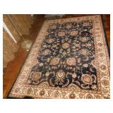 Area Rug Navy Blue Approx. 8