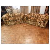 Sofas Set of 2 Heritage Brand Pattern 869 Approx.