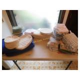 Cloth China Storage Containers With Inserts and