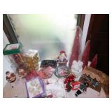 Christmas Large Lot- Ornaments, Nativity Scene,
