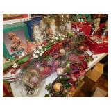 Christmas Lot Large- Ribbon, Gift Bags, Trinket