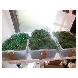 Christmas Garland lot of 3 Totes