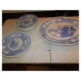 Staffordshire Shire England Turkey Platter with