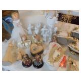 Angel Christmas Decor - Ornaments, Tree topper