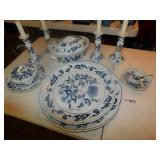 Blue Danube Serving Set and Décor Platters,