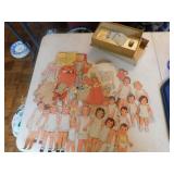 Antique/Vintage Paper Dolls lot