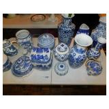 Blue Collection Glassware and Home Décor , Pieces