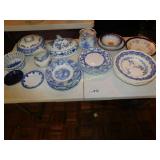 Blue Patterns- French, English, Pat Blue