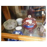 Collectible Glassware Mixed Shelf Lot