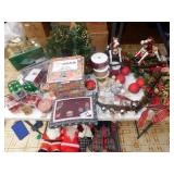 Christmas Lot Large Box Coffee Mugs, Swags,