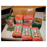 Cast Iron Stocking Hangers - Lot of 7