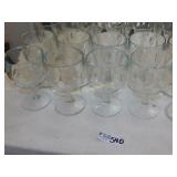 Goblet Pitchers and Cup Set lot off 25