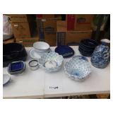 Blue and White Baking, Dinner and Serving Ware-