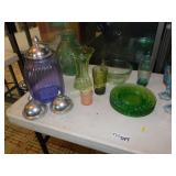 Colored Glass Collection -  Mixed Lot