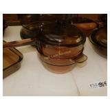 Pyrex Brown Cookware - Great Pieces - In Great