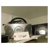 Electronics/Stereo - DVD Player and Alarm Clock