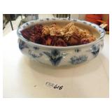 Albion Pottery Large Bowl Approx. 15" Across the