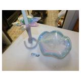 Murano Glass Ware Made In Italy Set of 2