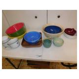 Mixing Bowls Large Lot Ceramics and Plastic