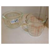 Fire King Measuring Bowls - 2 Pcs.