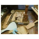 Wooden Utensils - Mixed Lot