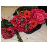 Silk Flowers Large Trash Bag Full