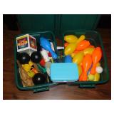 Kids Toys and Game Lot- Bowling,Books,Aggrivation