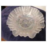 Fenton Glass Bowl Approx. 9" Across