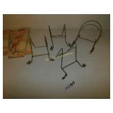 Platter and Plate Hangers huge lot