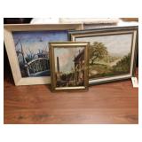 Framed Wall Art Set of 3