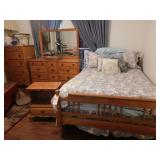 Bedroom Suite 4 Piece Full Size All Bedding And