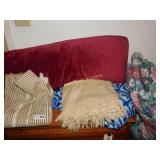 Blanket Lot of 4 and 1 Body Pillow