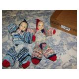 Handmade Dolls lot of 2