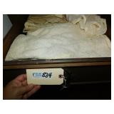 Table Cloth, Doilies and Mixed Linen Drawer Lot