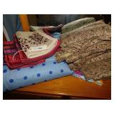 Table Runners and Curtain Misc. Lot