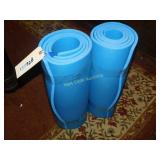 Yoga Mats and Work Out Items