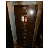 Metal Filing Cabinet Shaw Walker Approx.