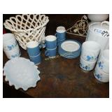 Miniature Tea Sets And Mixed Glass collectables